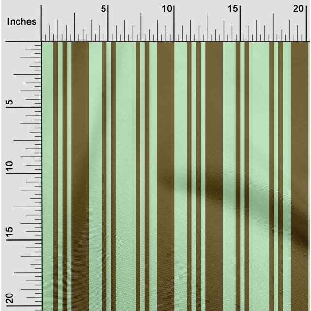 oneOone Polyester Lycra Fabric Bayadere Stripe Print Fabric BTY 56 Inch Wide