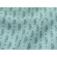thumbnail image 4 of oneOone Viscose Jersey Fabric Circle|Leaves & Paisley Block Print Fabric BTY 60 Inch Wide, 4 of 5