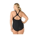 thumbnail image 2 of Speedo Women's Plus Size Moderate Ultraback One Piece Swimsuit - Speedo Black, 20, 2 of 2