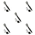 thumbnail image 1 of Redempat Stainless Steel Golf Club Brush Portable Solid Color Shoe Brushes Grey with Lid 5Set, 1 of 6