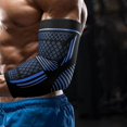 thumbnail image 3 of Birdeem Mans Sports Solid Color Nylon Knit High-Elastic Sports Arm Guard Warmers, 3 of 10