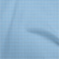 thumbnail image 1 of oneOone Cotton Poplin Medium Blue Fabric Check Houndstooth Craft Projects Decor Fabric Printed By The Yard 56 Inch Wide, 1 of 4