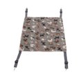 thumbnail image 1 of Double Layer Plush Hammock For Cats, Soft And Comfortable, Easy To Clean, Metal Hook, Easy To Install, Suitable For Rabbits, Kittens, Hamsters, Puppies, Ferrets, 1 of 8