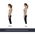 thumbnail image 4 of Graflsoa Adjustable Posture Corrector Belt for Adults & Students - Breathable Back Support for Spine Alignment, Pain Relief, and Improved Stature - Black, Size L, 4 of 6