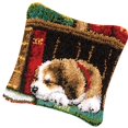 thumbnail image 4 of Sleeping Dog Latch Hook s Cushion Embroidery Valentine's Gift, 4 of 8