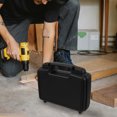thumbnail image 2 of Travel Use Plastic Suitcase Portable Tools Storage Case Multi-purpose Carrying Box Gadget Tools Holder, 2 of 8