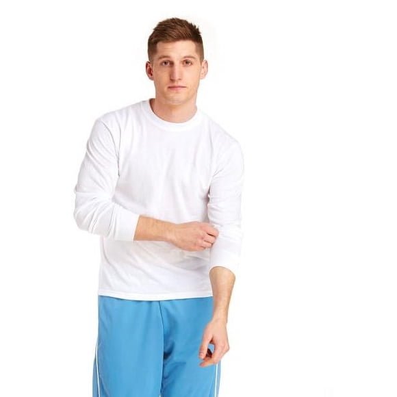 ADLT L/S-TEE DRI-REL 85P/15C-M875