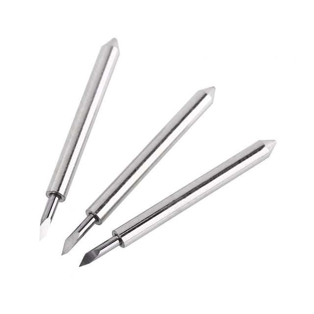 LAFGUR Plotter Knife, Cutter Plotter Parts Plotter Blade, For Vinyl Cutting 30 Deg 45 Deg 60 Deg