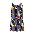 thumbnail image 5 of Pompotops Robe de Plage pour Femme, Paréo de Bikini, Tenue de Plage, Décontractée, Vacances, Courte, d'Été, Dos Nu, 5 of 5