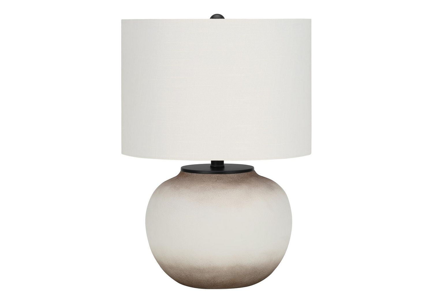 Monarch Specialties Luminaire, 21"h, Lampe De Table, Crème, Teinte Ivoire / Crème, Moderne
