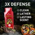 thumbnail image 4 of Old Spice Body Wash for Men, Bearglove, Long Lasting Lather, 4 of 20