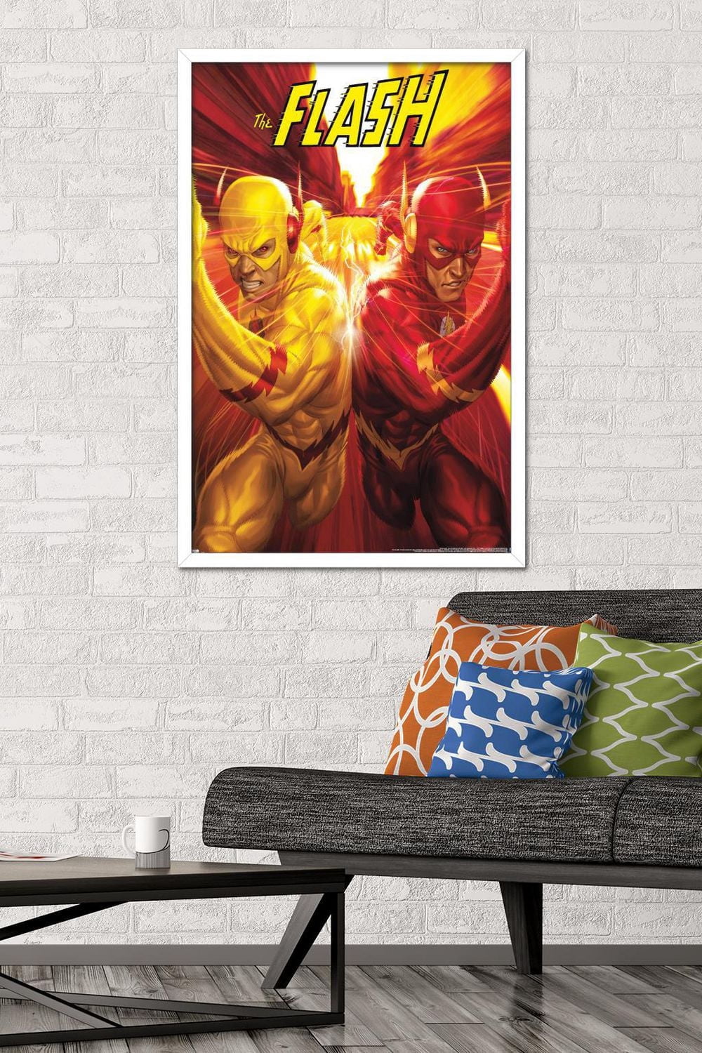DC Comics - The Flash and The Reverse Flash - Race Wall Poster, 22.375" x 34"