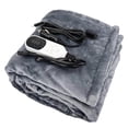 thumbnail image 1 of Hearth & Gear 12V Heated Blanket For Car Plug In Heating Throw Flannel Small E Lectric Car Blankets With Timer 9 Fast Heating Modes Travel Portable Heated Throw Blanket For Cars Truck Fall Blanket, 1 of 6