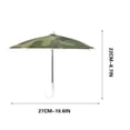 thumbnail image 2 of UPF 50+ Phone Umbrella with Suction Cup for Sun and Rain Protection - Mini Shade for Motorcycle Toy and Tablet, 2 of 4