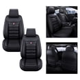 thumbnail image 2 of Maidao 2pcs Car Seat Covers Front Seats Only for Mercedes-Benz for GLE43AMG 2016-Present 2 Seats Leather Airbag Compatible Water Resistant Front Set Cushion Protector Black, 2 of 6