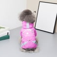 thumbnail image 4 of TIELUTT Dog Raincoat with Clear Hood Poncho Rain Jacket For Small Medium Dogs Nighttime Reflective Strip Pet Dog Swimming Vest Ruff Life Dog Raincoats for Medium Dogs No Hood Outward Life Jacket Dog, 4 of 4