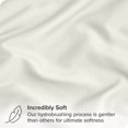 thumbnail image 2 of Bare Home Pillowcase Set - Premium 1800 Collection - Double Brushed - Ultra Soft - Standard Size, Cream, 2 Count, 2 of 7
