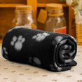 thumbnail image 3 of Comfortable Soft Skin Friendly Blanket Pet Products Rose Claw Printing, 3 of 6