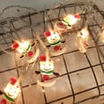 thumbnail image 1 of EGNMCR Light Strip, Christmas Lights Christmas Lights Holiday Decorations Star Lights Shape String Lights 20 LED String Lights, 1 of 2