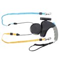 thumbnail image 2 of Dual Headed Pet Leash, Dog Lead Leash Dog Leash Extendable Dog Leash  for Go for Walk Noir, 2 of 7