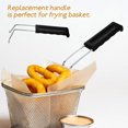 thumbnail image 2 of Poignée de Remplacement en Acier Inoxydable pour Panier de Friture Anneau d'Omelette, 2 of 9