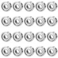 thumbnail image 1 of Unique Bargains 20pcs 605ZZ 5mmx14mmx5mm Roulement à Billes à Rainure Profonde Miniature à Double Blindage, 1 of 4