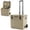 Tan, variant on Costway 42 Qt Portable Cooler Roto Molded Ice Chest Insulated 5-7 Days with wheels Handle Charcoal