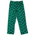 thumbnail image 3 of Harry Potter Slytherin House Crest Checkered Sleep Pants-Small (28-30), 3 of 4