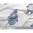 thumbnail image 2 of Soimoi Poly Georgette Fabric Floral & Paisley Block Fabric Prints by Yard 42 Inch Wide, 2 of 3