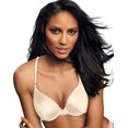 thumbnail image 1 of Maidenform Womens Natural Boost Demi Bra, 34C, Ivory/Pink, 1 of 1