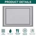 thumbnail image 3 of Water Resistant Placemats, Non Fade Washable Table Mats for Everyday Use (Set Of 10), 3 of 5