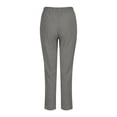 thumbnail image 3 of Timegard Womens Plus Size Pants Elastic Waisted Solid Color Lightweight Pants Lounge Trousers Pockets, 3 of 4