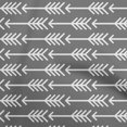 thumbnail image 1 of oneOone Polyester Spandex Gray Fabric Arow Sewing Craft Projects Fabric Prints By Yard 56 Inch Wide, 1 of 5