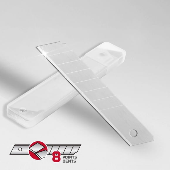 Swiss Tech 10-Piece 18mm Snap-off SK5 Steel Blades