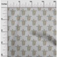 thumbnail image 1 of oneOone Cotton Cambric Fabric Turtle Block Print Sewing Fabric BTY 56 Inch Wide, 1 of 4