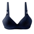 thumbnail image 2 of Bras for Women Plus Size Wireless Underwear Push Up Bra Everyday Bralettes, 2 of 4