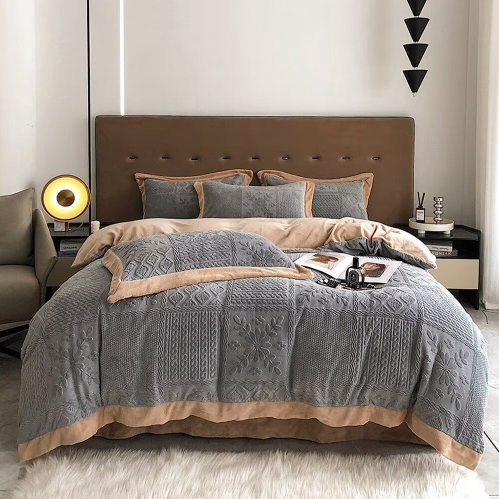 Zhuge Bed Sheets Set, Bedding Sheets Pillowcases Kit, Twin Bed Set, Hotel Bedding, Home Decor(Gary)
