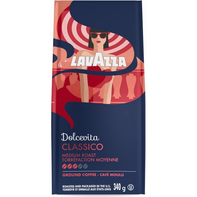 Lavazza Classico - Dolcevita 340g Ground Drip Coffee
