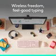 thumbnail image 3 of Logitech Combo Clavier et Souris Sans Fil pour Windows, Sans Fil 2,4 GHz, Souris Compacte, 8 Multidispositfs et Raccourcis Touches, Piles 2 Ans, PC et ordinateur portable (Rose), 3 of 10