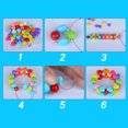 thumbnail image 4 of DIY Bead Set Creative Educational DIY Craft Bead Loose Bead Spacer Bead for Girl, 4 of 6