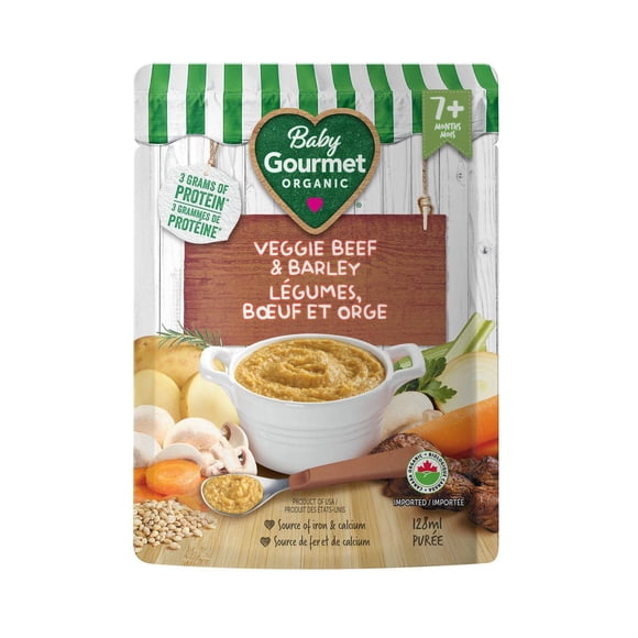 Baby Gourmet Organic Meal Veggie Beef & Barley