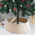 thumbnail image 3 of Christmas Plush Tree Collar for Tree Base - Decorative Apron for Gift Storage, Surrounding Feeling Decoration for Home and Event Venues, 3 of 8