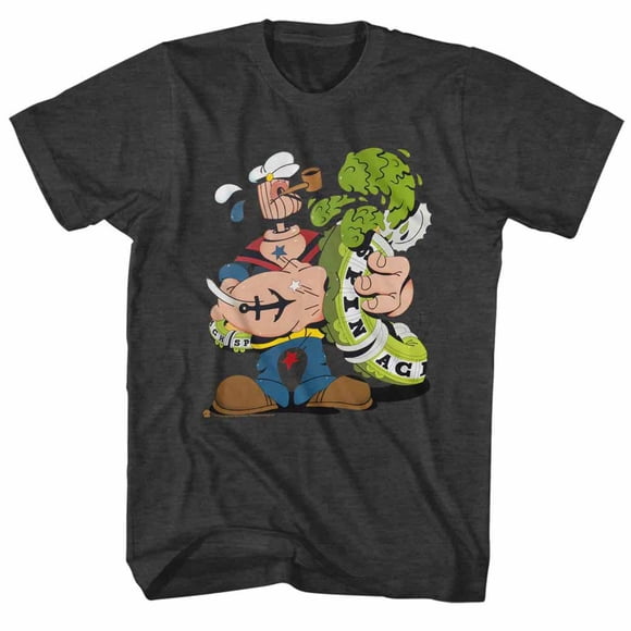 Popeye Woodhead Black TShirt-Large