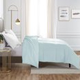 thumbnail image 3 of Nestl All Season Goose Down Alternative Comforter, Queen/Full, Light Blue, 3 of 6