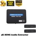 thumbnail image 1 of HDMI Audio Extractor Support 4K 60Hz HDMI Audio Converter Adapter Splitter Extractor, 1 of 6