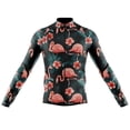 thumbnail image 1 of Flamingo Long Sleeve Cycling Jersey For Men - 6XL, 1 of 3