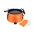 thumbnail image 4 of Seau de Pêche Barils Pliants Sac de Transport Finition Soignée Fournitures de Plein Air Finition Durable Multifonctionnel Résistance à l'Usure Polyester Orange, 4 of 8