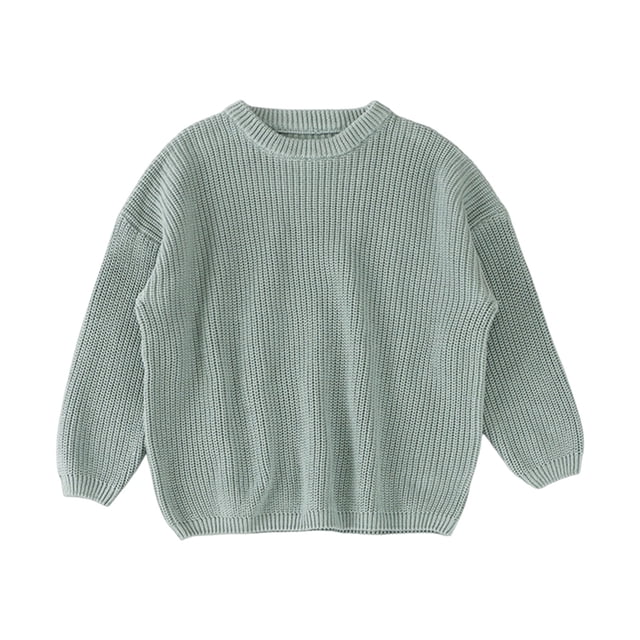 Kcodviy Tout-Petit Bébé Fille Garçon Tout-Petit Fille Chandail à Capuchon Chandail Tricoté Col Rond Grandes Filles Chandail à Capuchon Manches Longues Chandail Molletonné Cardigan pour Fillette Vêtements d'Automne Hiver