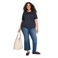 thumbnail image 2 of Lane Bryant Women's Plus Crew-Neck T-Shirt, 2 of 6