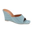 thumbnail image 1 of KIHOUT Summer Womens Sandals, New Sloping Heels for Ladies Casual Wearing Sandals, Retro Open Toe Slippers, 1 of 6